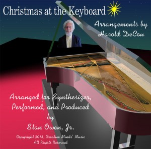 Christmas At The Keyboard CD Cover Art
