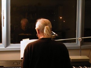 Billy at the piano