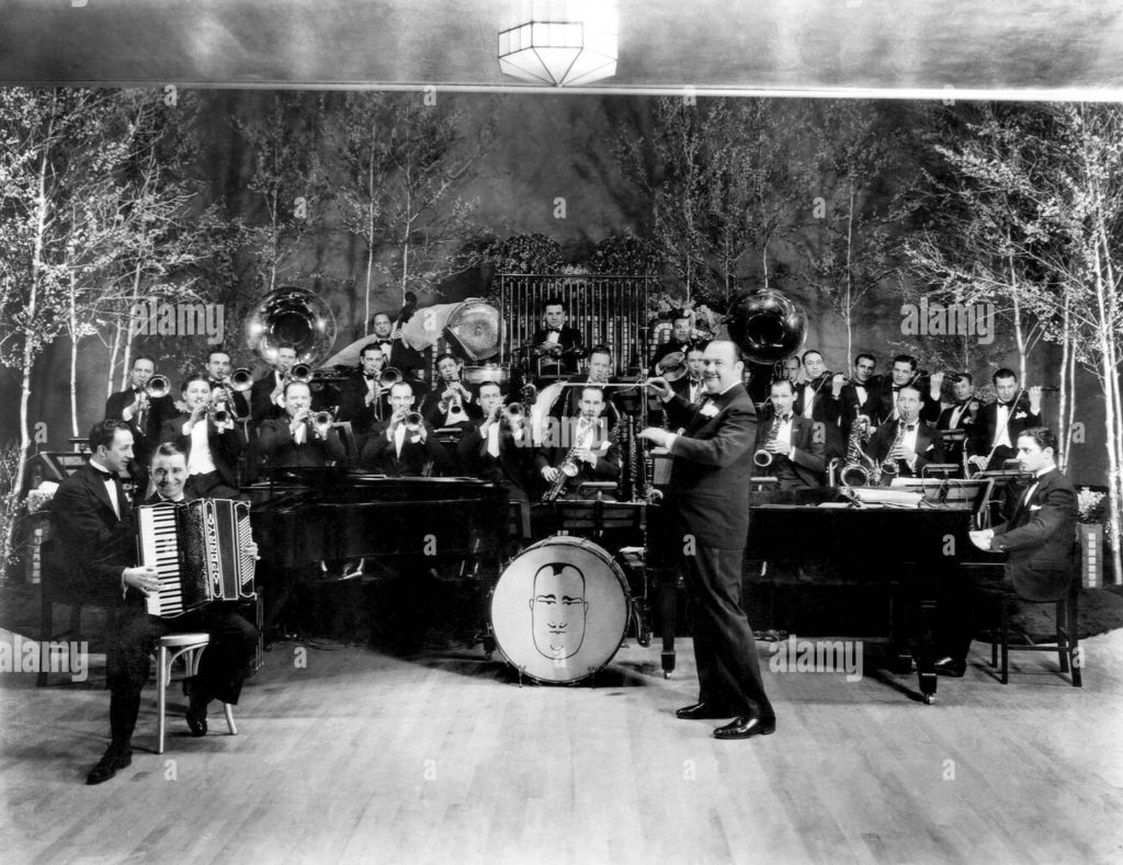 Paul Whiteman Orchestra, circa 1924.